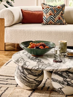Oxley Coffee Table - Arabescato Corchia Marble - Hover Image
