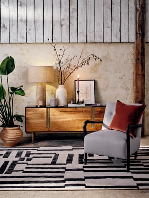 Remi Stone Table Lamp - Large - Hover Image
