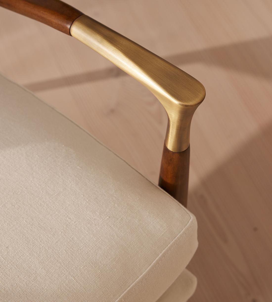 Theodore Armchair - Linen - Natural  - Images - Image 9