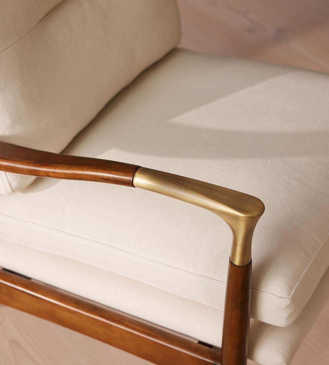 Theodore Armchair - Linen - Natural  - Images - Image 10