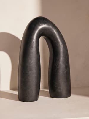 Anderson Marble Décor Arch - Black - Listing Image