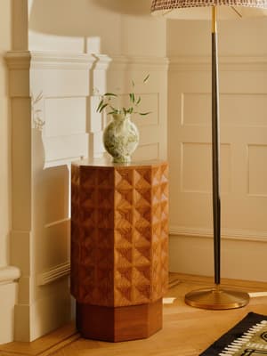 Dante Side Table - Dark Emperador Marble - Listing Image