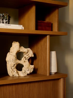 Anderson Marble Décor Sculpture - White - Hover Image