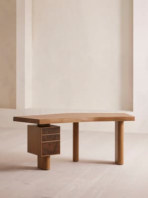 Arranmore Desk - Walnut Burl - Hover Image