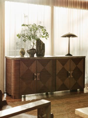 Kingsley Sideboard - Grey Emperador Marble - Listing Image