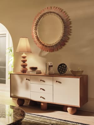 Treviso Pink Mirror - Hover Image