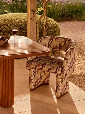 Morrell Outdoor Dining Chair - Cactus Floral - US - Hover Image