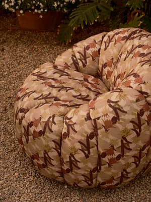 Garret Outdoor Armchair - Cactus Floral - Hover Image