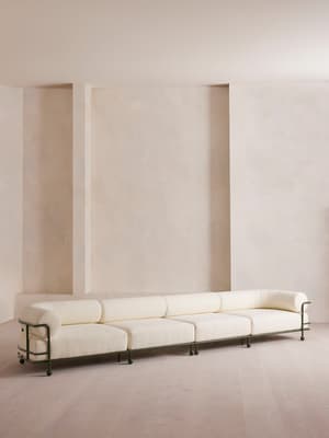 Gaspard Sofa - Five-Seater Sofa - Off White - Hover Image
