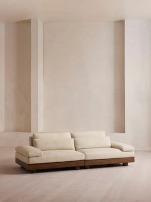Truro Modular Sofa - Three Seater - Textured Linen - Listing Image