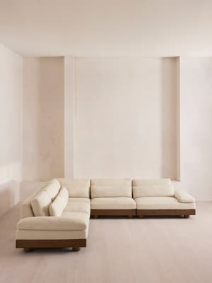 Truro Modular Sofa - Corner Sofa - Textured Linen - Hover Image
