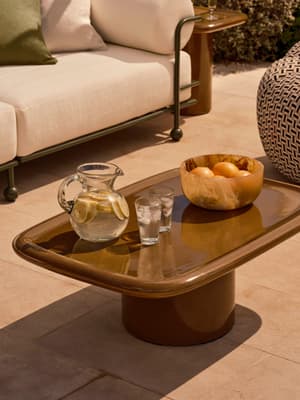 Miller Resin Salad Bowl - Brown - Hover Image