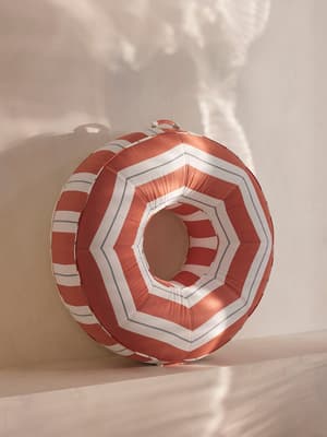 House Stripe Rubber Ring - Oliver James Lilos - Coral - Hover Image