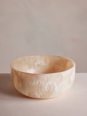 Miller Resin Salad Bowl - White - Listing Image