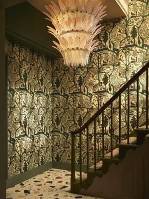 Treviso Chandelier - Pink - Hover Image
