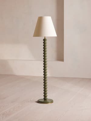 Greyson Floor Lamp - High Gloss Lacquer - Olive - Listing Image