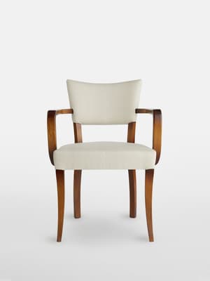 Molina Armchair - Linen - Natural - Hover Image