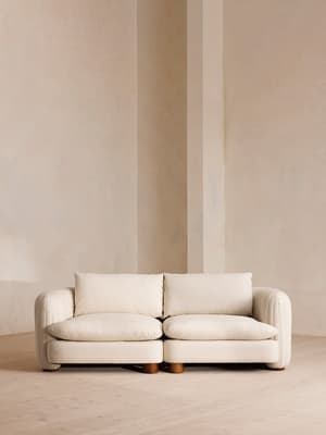 Vivienne Modular Sofa - Three Seater - Linen - Bisque - Listing Image