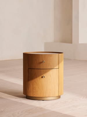 Andrea Bedside Table - Carrara Marble - Listing Image