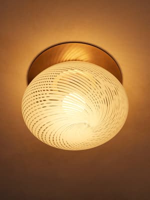 Isaac Flush Light - IP44 - Hover Image