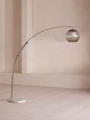 Joni Arc Lamp - Chrome - Listing Image