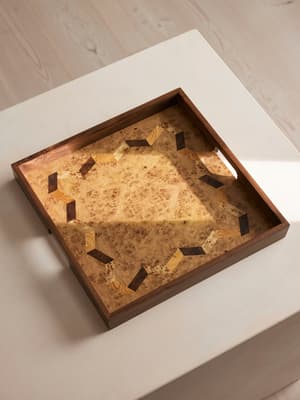Leto Burl Tray - Hover Image