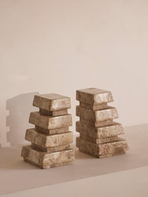 Alderman Emperador Bookends - Listing Image