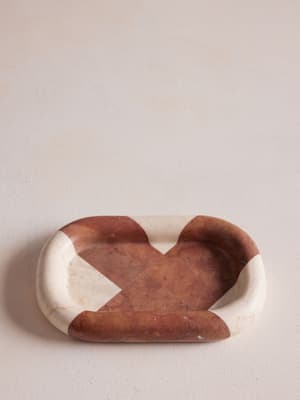 Adley Catchall - Cream & Red Alicante - Listing Image