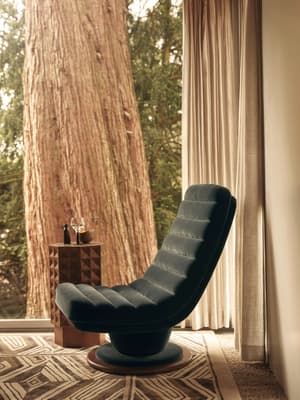 Albert Armchair - Velvet - Grey Blue - Listing Image
