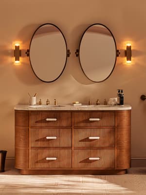 Witley Double Vanity Unit - Carrara Marble - Listing Image