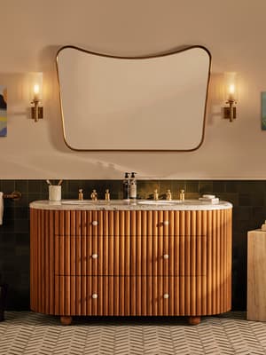 Carlisle Double Vanity - Carrara Marble - Listing Image