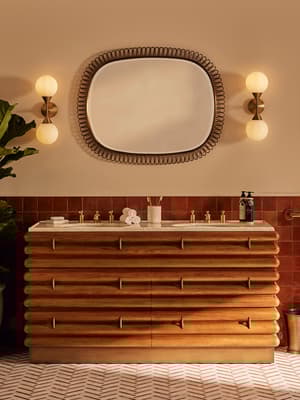 Harrison Double Vanity Unit - Royal Diana Marble - Hover Image