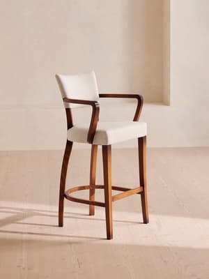 Molina Barstool - Linen - Natural - Listing Image
