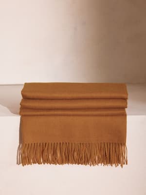Maria Alpaca Throw - Ochre - Listing Image