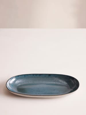 Nero Serving Platter - Blue - Listing Image