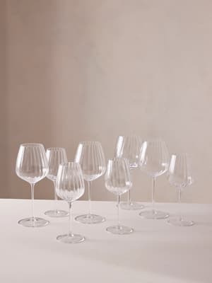 Pembroke Red & White Wine Glass Set - Listing Image