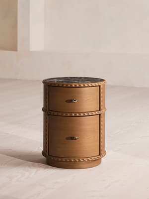 Pietro Bedside Table - Michelangelo Marble - Hover Image