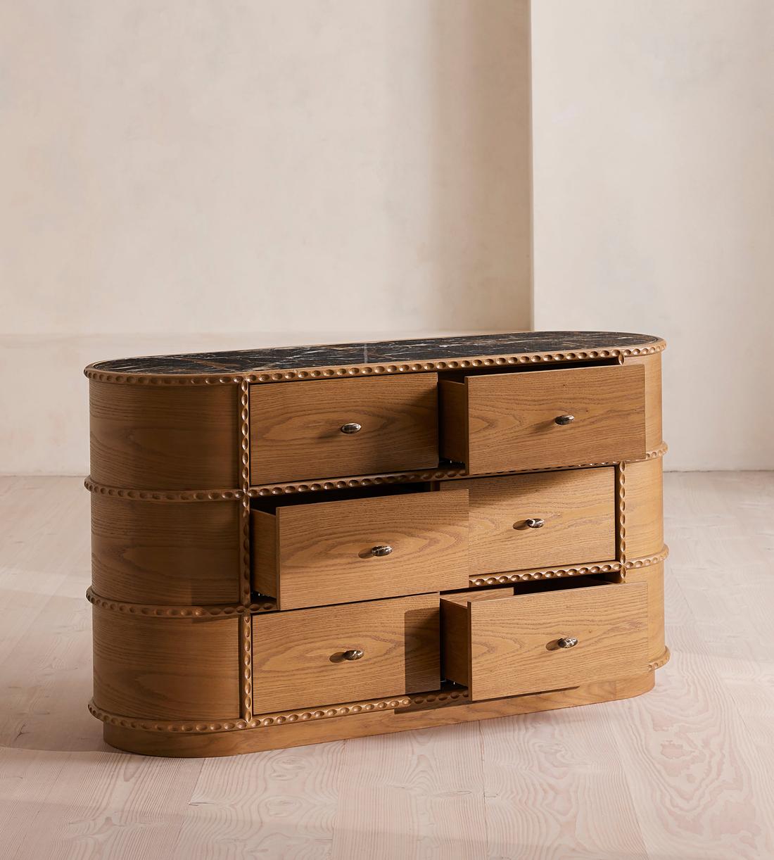 Pietro Six Drawer - Michelangelo Marble - Images - Image 5