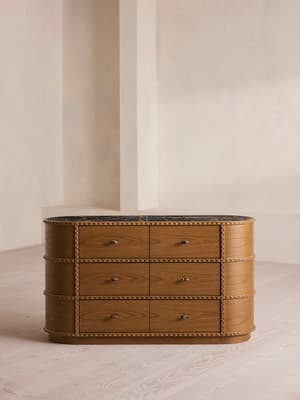 Pietro Six Drawer - Michelangelo Marble - Listing Image