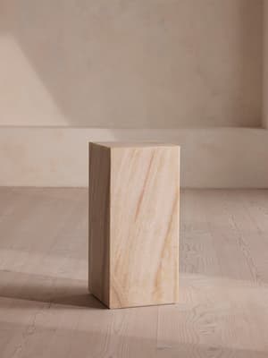Delos Plinth - Wood Onyx - Small - Listing Image