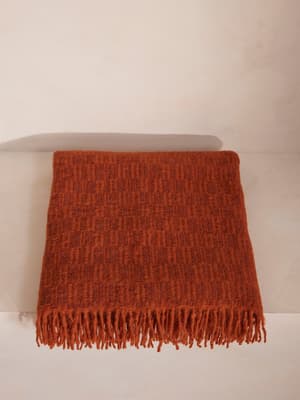 Claudius Throw - Rust - Listing Image