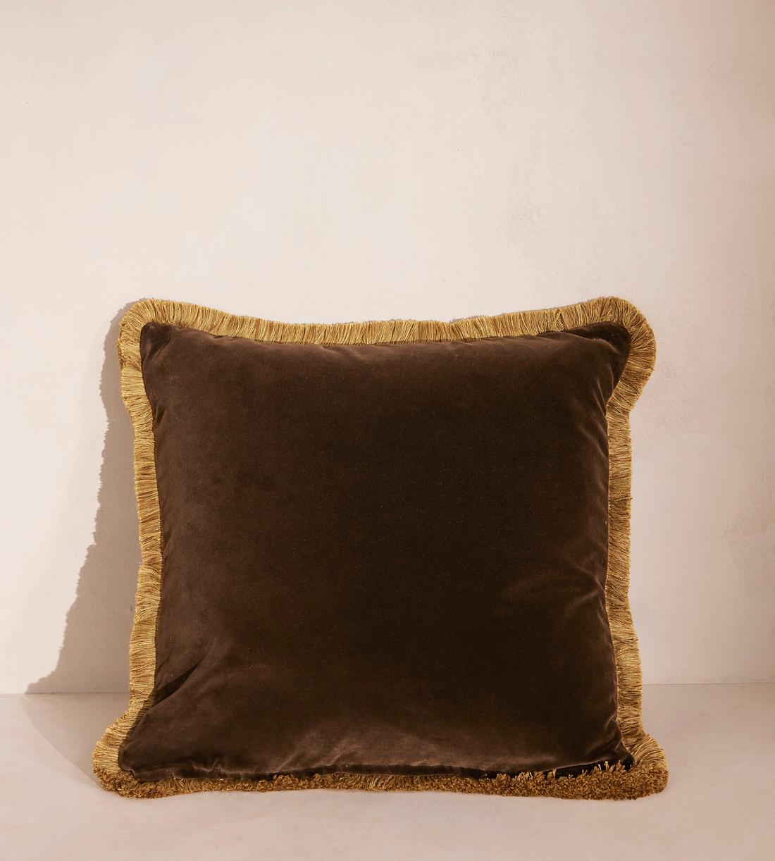 Aspen Square Cushion - Ochre - Listing - Image 2