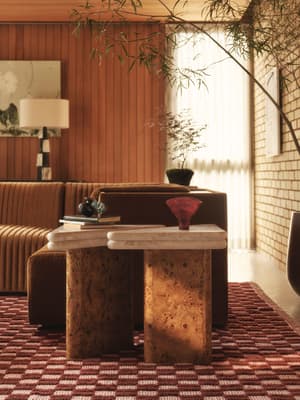 Gia Side Table Set - Roya Diana Marble - Listing Image