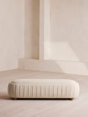 Vivienne Bench - Natural Boucle - Hover Image