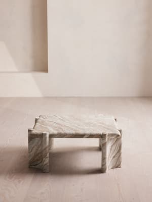 Lorella Coffee Table - Terra Bianca Marble - Listing Image