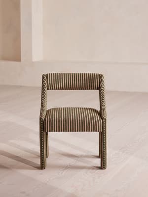 Laurie Dining Chair - Wimpole Stripe - Hover Image