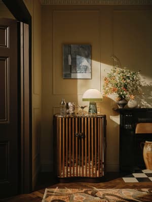 Frankie Bar Cabinet - Michelangelo Marble - Listing Image
