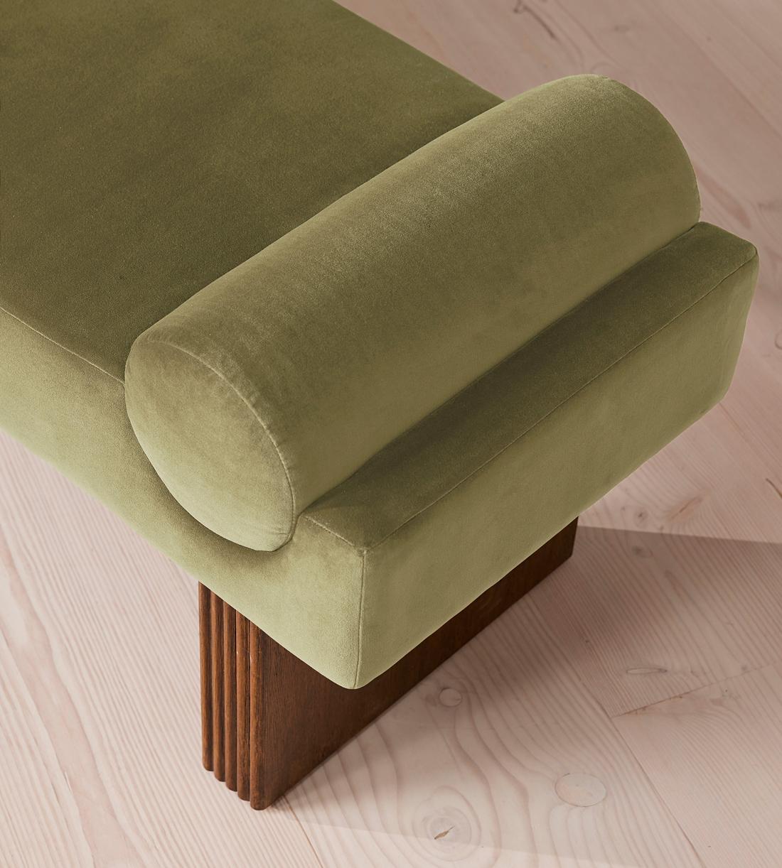 Esther Bench - Velvet - Lichen - Images - Image 4
