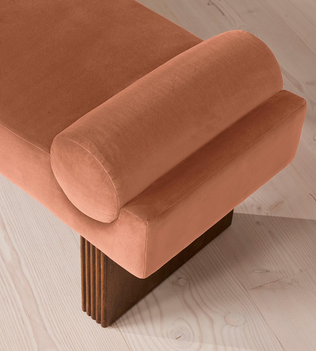 Esther Bench - Velvet - Antique Rose - Images - Image 4