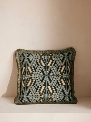Aspen Square Cushion - Olive - Listing Image